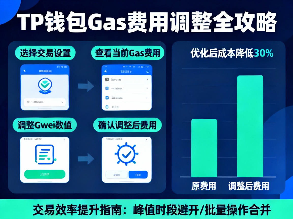 TP钱包Gas费用调整全攻略，手把手教你优化交易成本与效率