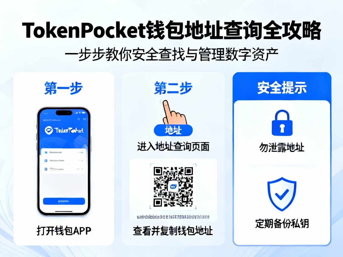 TokenPocket钱包地址查询全攻略，一步步教你安全查找与管理数字资产
