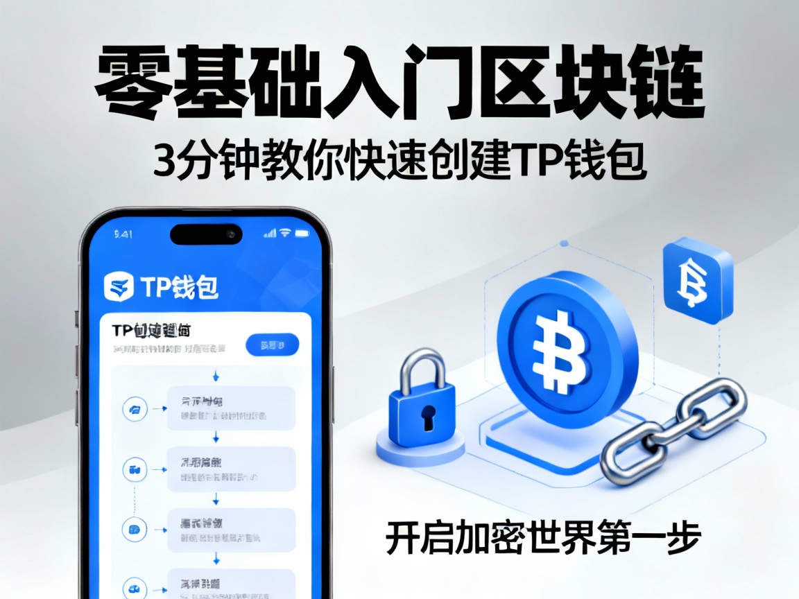 零基础入门区块链，3分钟教你快速创建TP钱包，开启加密世界第一步
