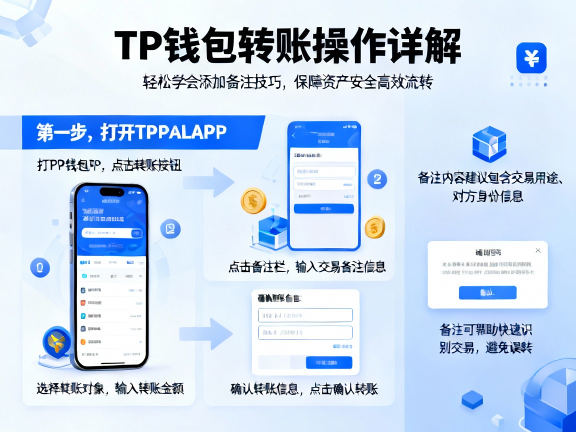 TP钱包转账操作详解，轻松学会添加备注技巧，保障资产安全高效流转