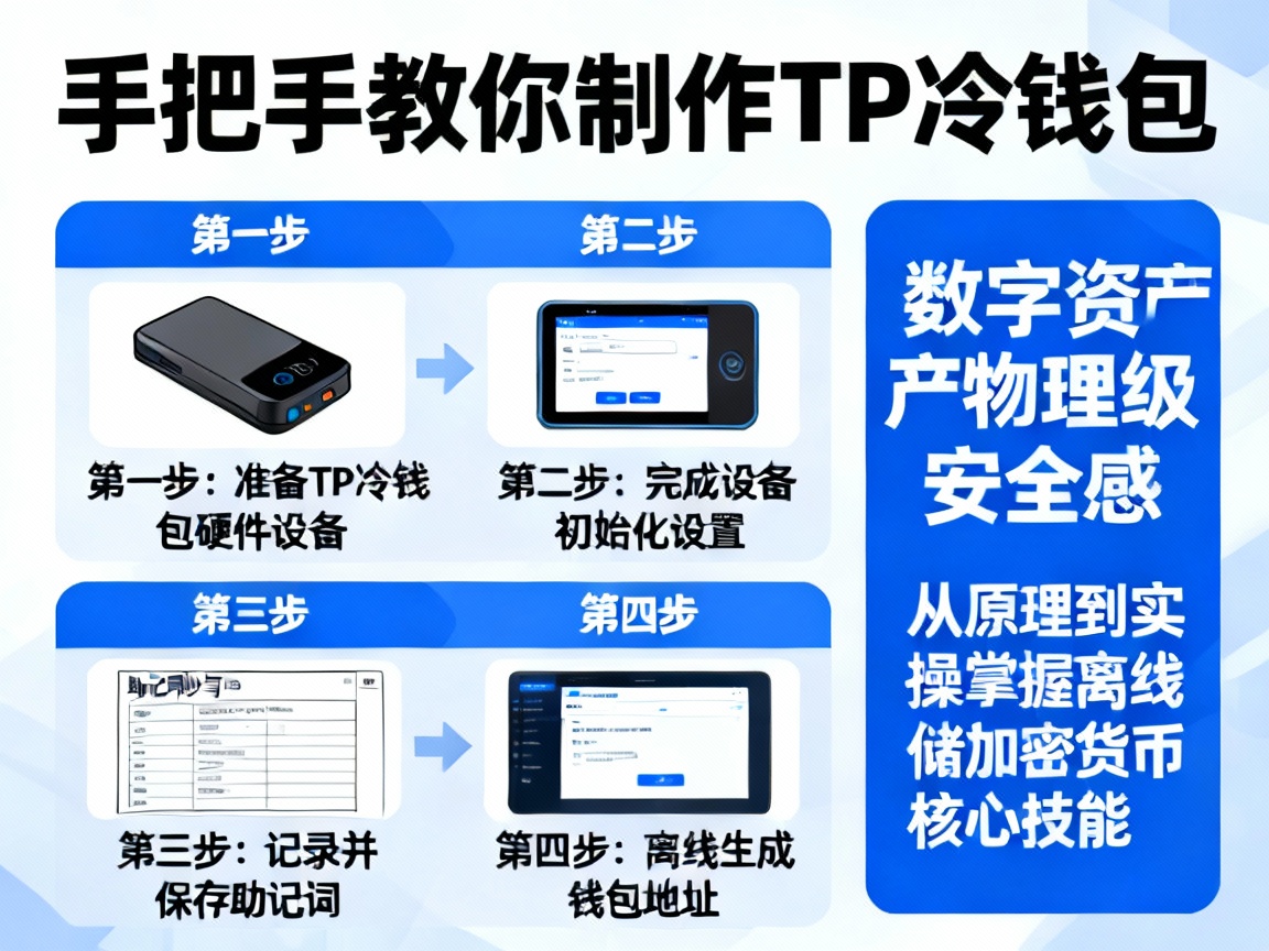 手把手教你制作TP冷钱包，让数字资产拥有物理级安全感 从原理到实操，掌握离线存储加密货币的核心技能