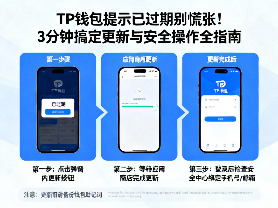 TP钱包提示已过期别慌张！3分钟搞定更新与安全操作全指南
