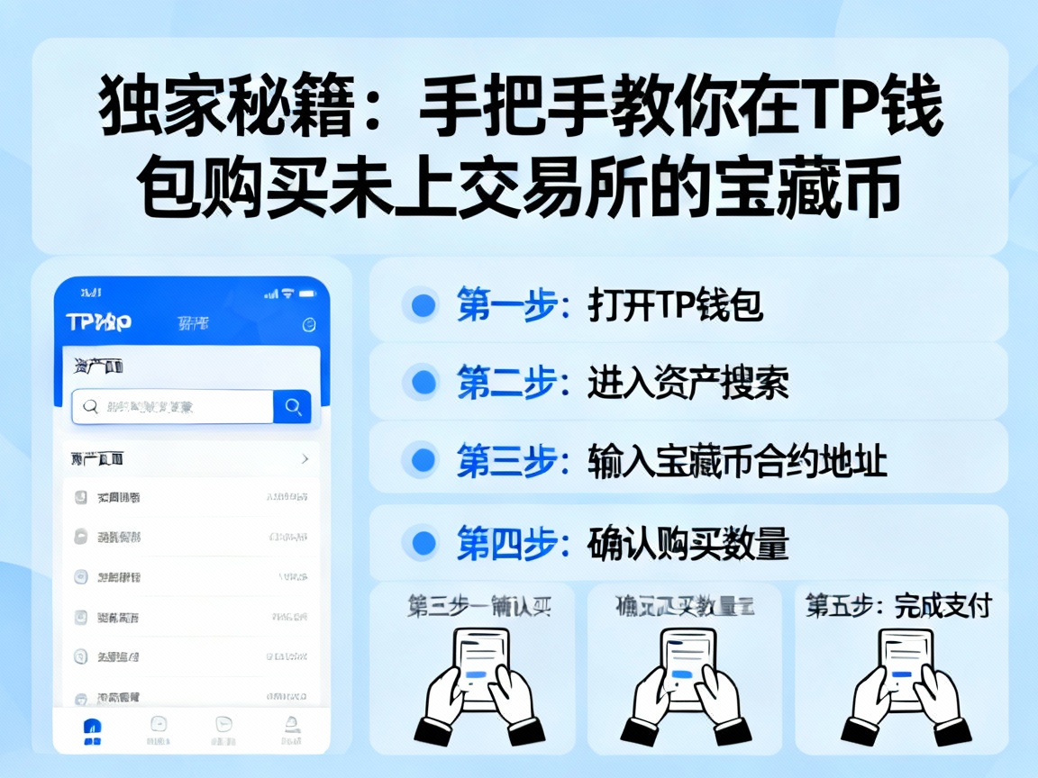 独家秘籍，手把手教你在TP钱包购买未上交易所的宝藏币