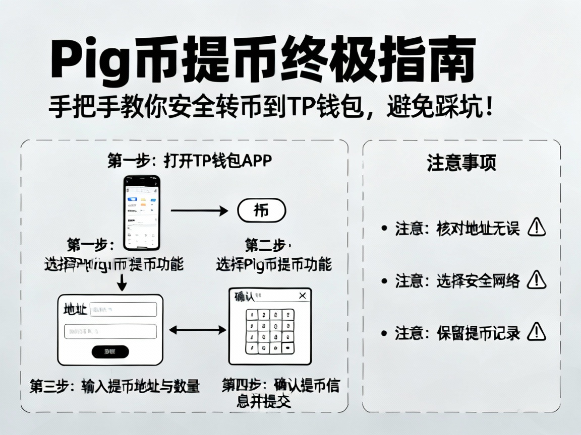 Pig币提币终极指南，手把手教你安全转币到TP钱包，避免踩坑！