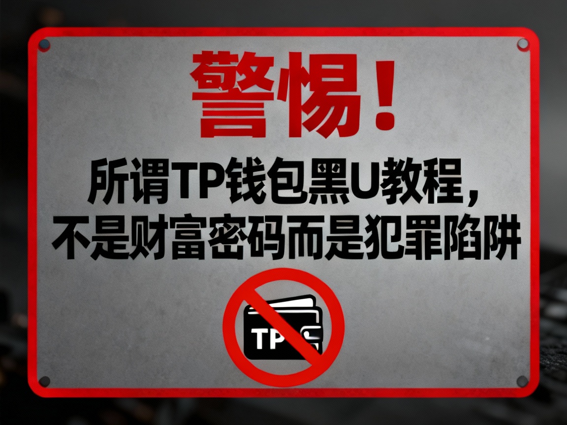 警惕！所谓TP钱包黑U教程，不是财富密码而是犯罪陷阱
