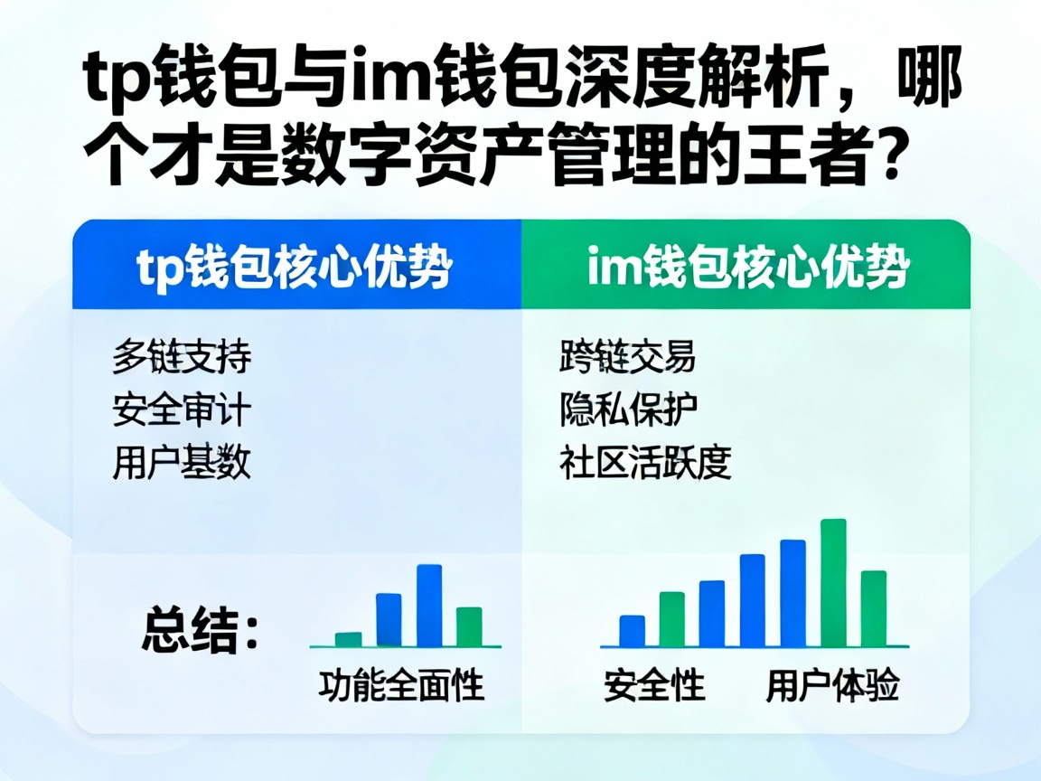 tp钱包与im钱包深度解析，哪个才是数字资产管理的王者？