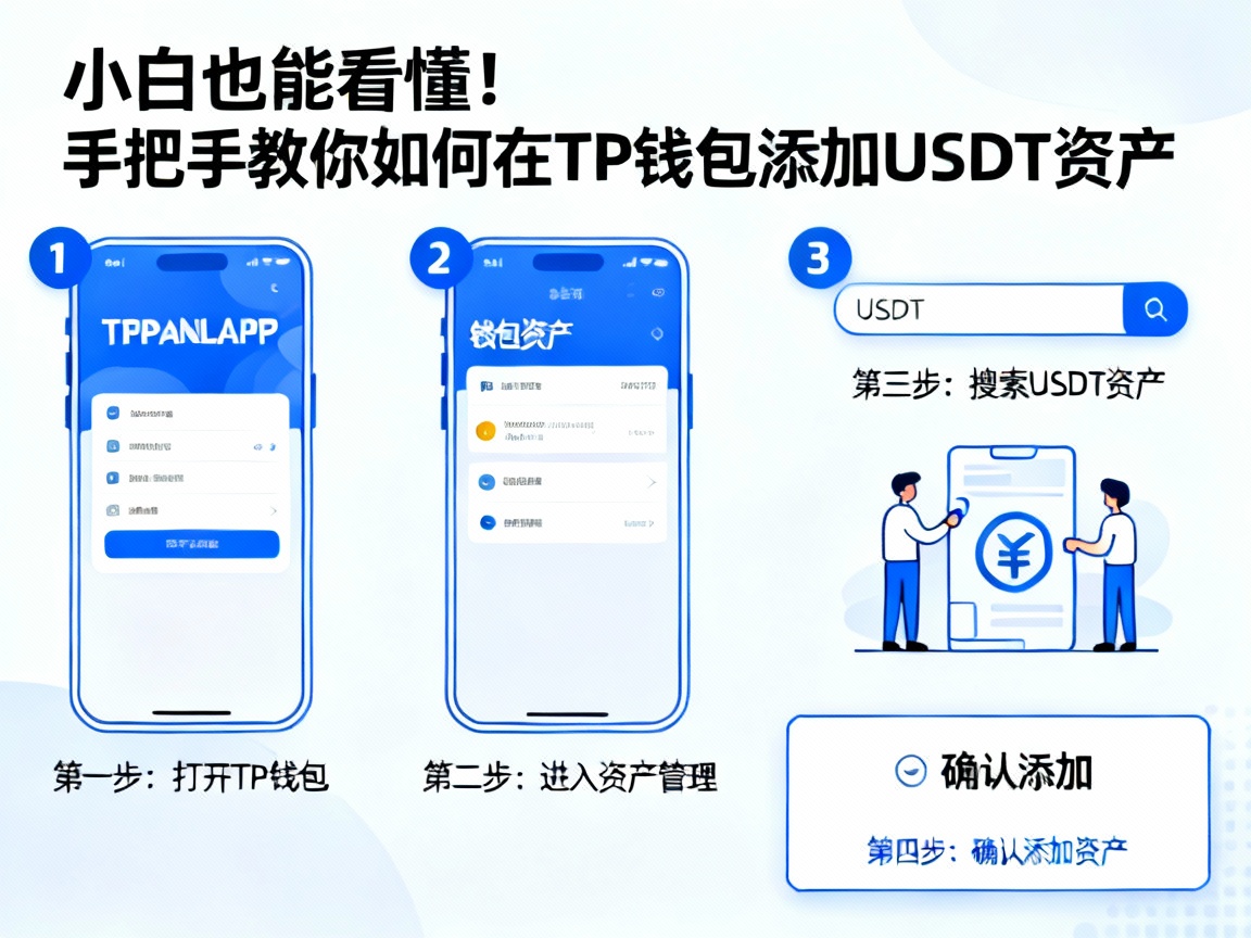 小白也能看懂！手把手教你如何在TP钱包添加USDT资产