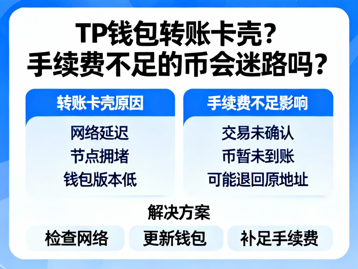 TP钱包转账卡壳？手续费不足的币会迷路吗？