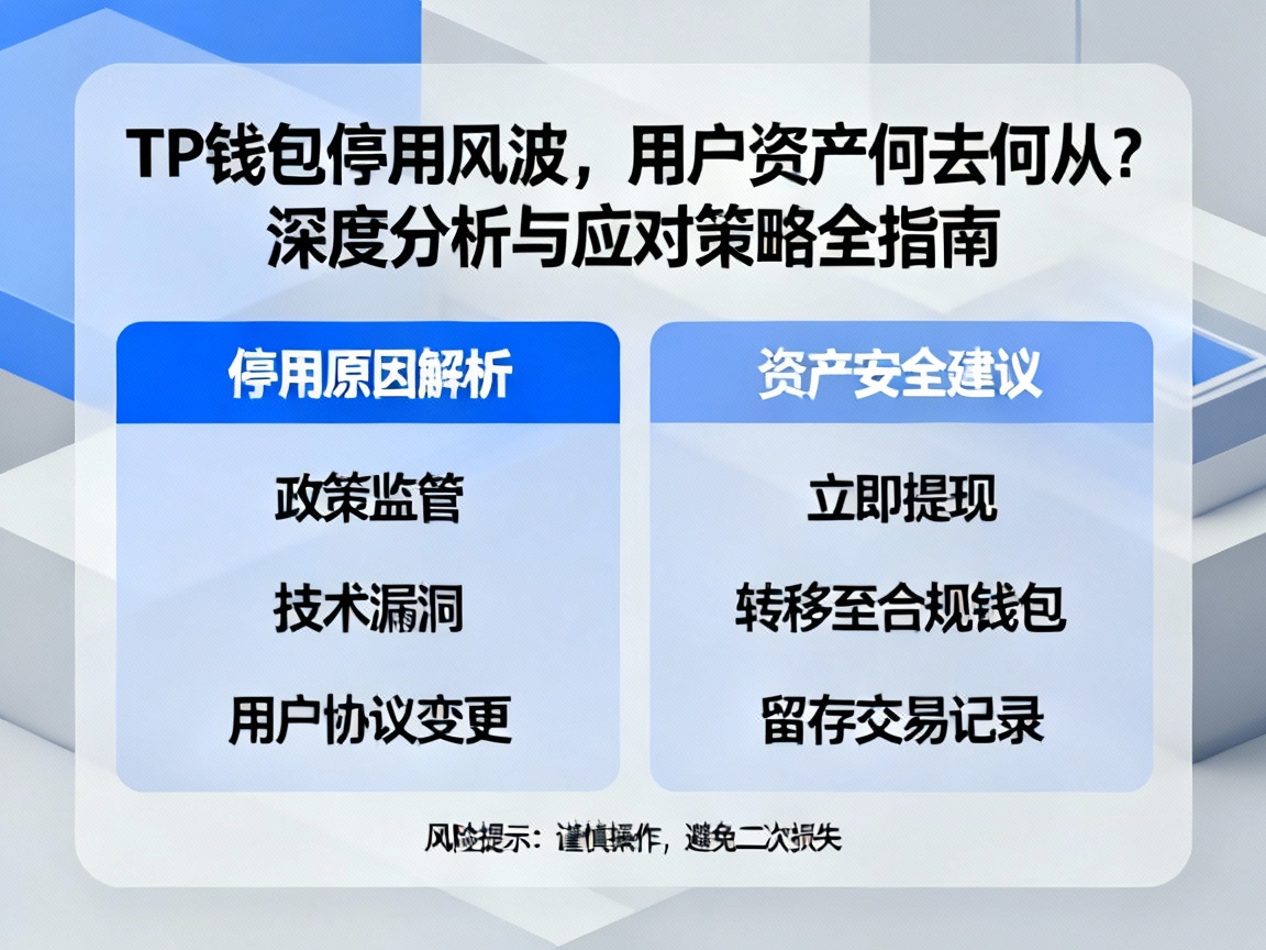 TP钱包停用风波，用户资产何去何从？深度分析与应对策略全指南