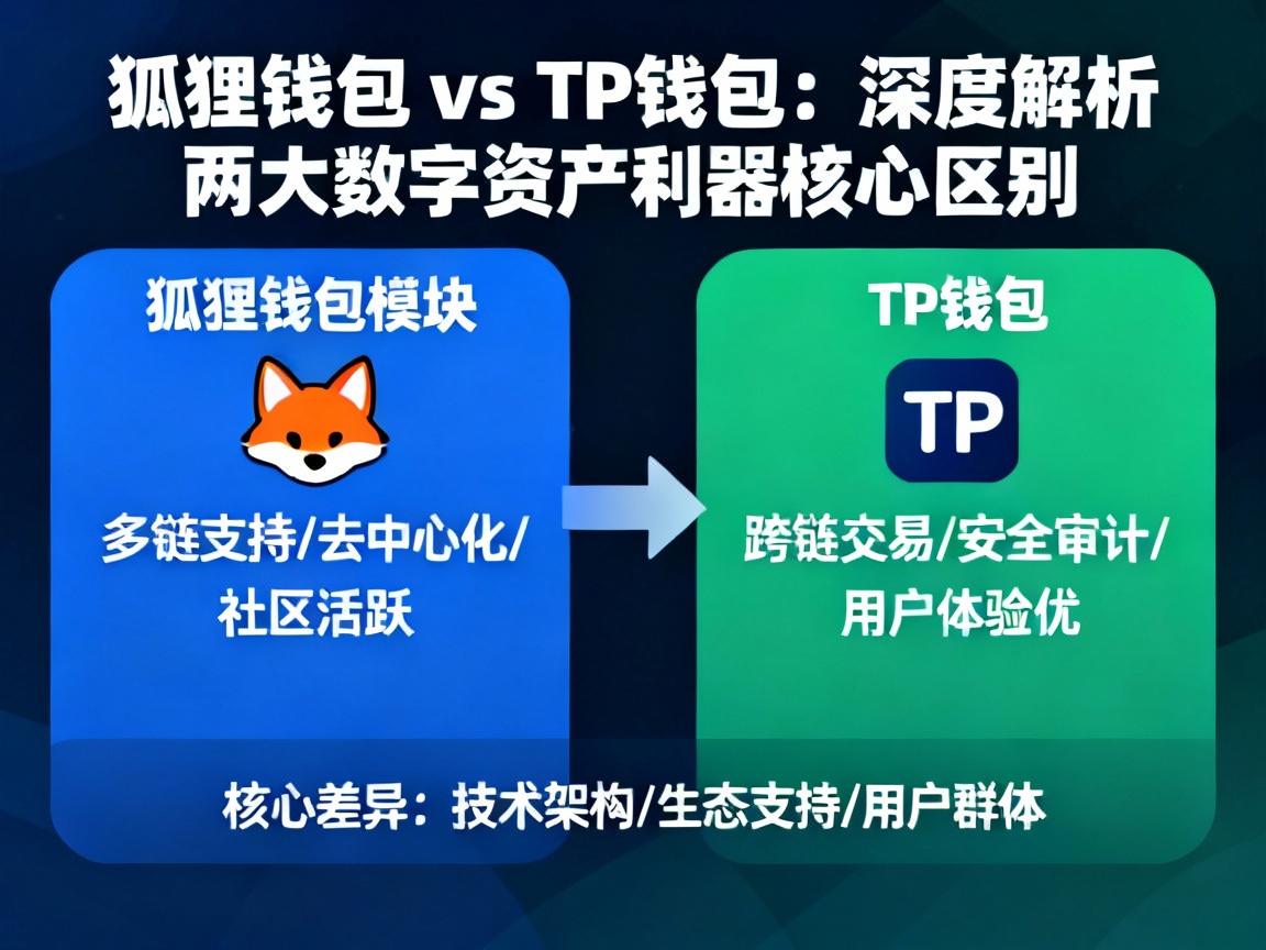 狐狸钱包 vs TP钱包，深度解析两大数字资产利器的核心区别