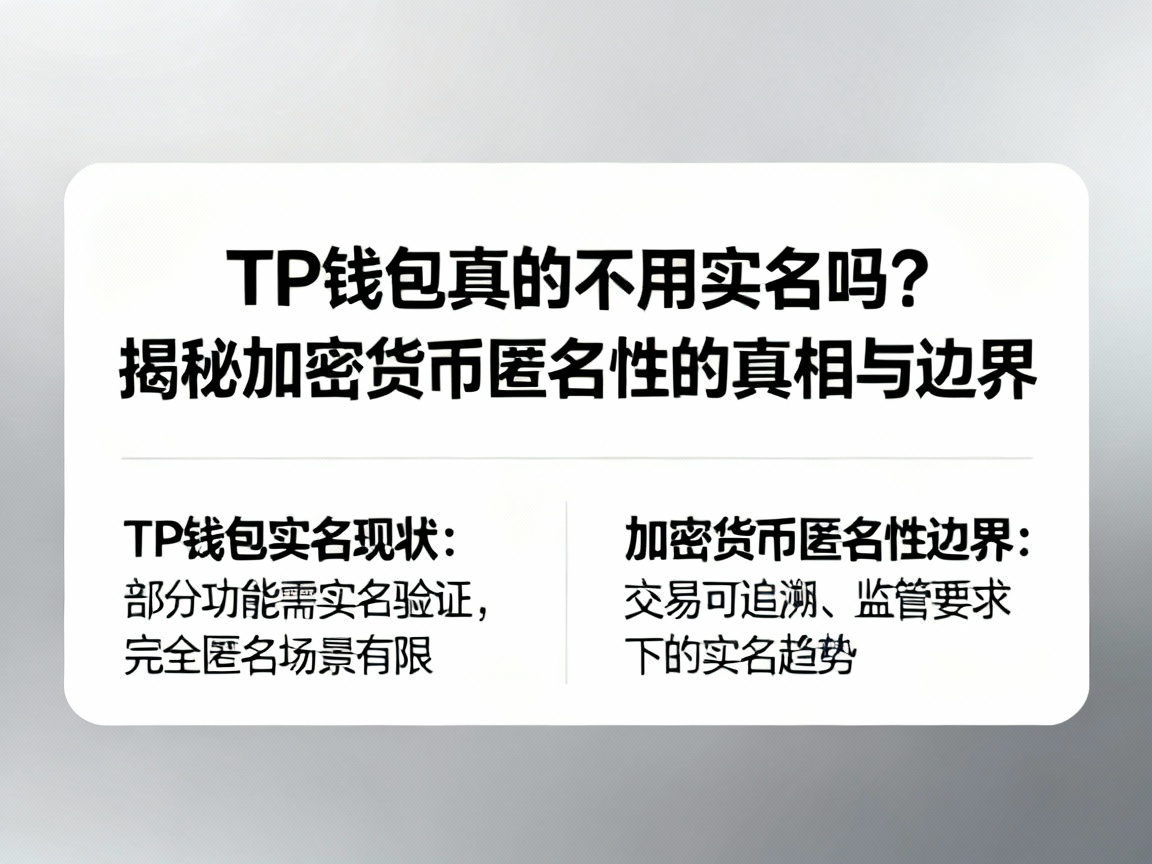 TP钱包真的不用实名吗？揭秘加密货币匿名性的真相与边界