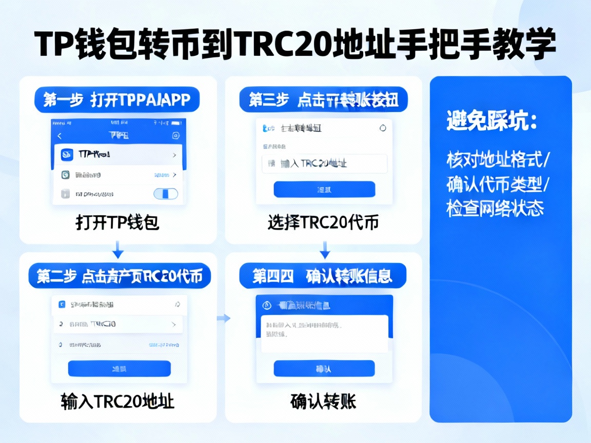 TP钱包转币到TRC20地址，手把手教学，避免踩坑！