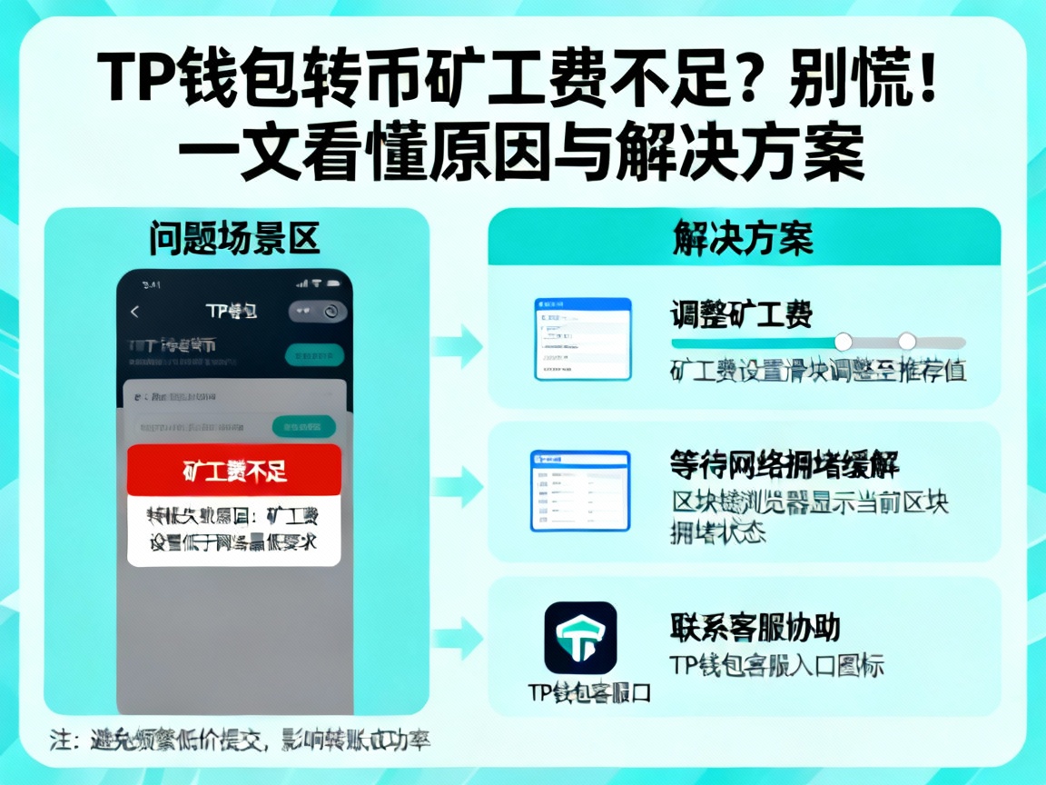 TP钱包转币矿工费不足？别慌！一文看懂原因与解决方案