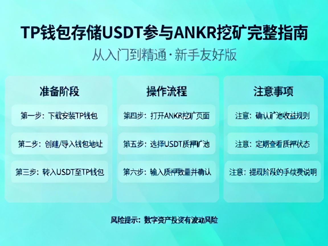 TP钱包存储USDT参与ANKR挖矿，从入门到精通的完整指南