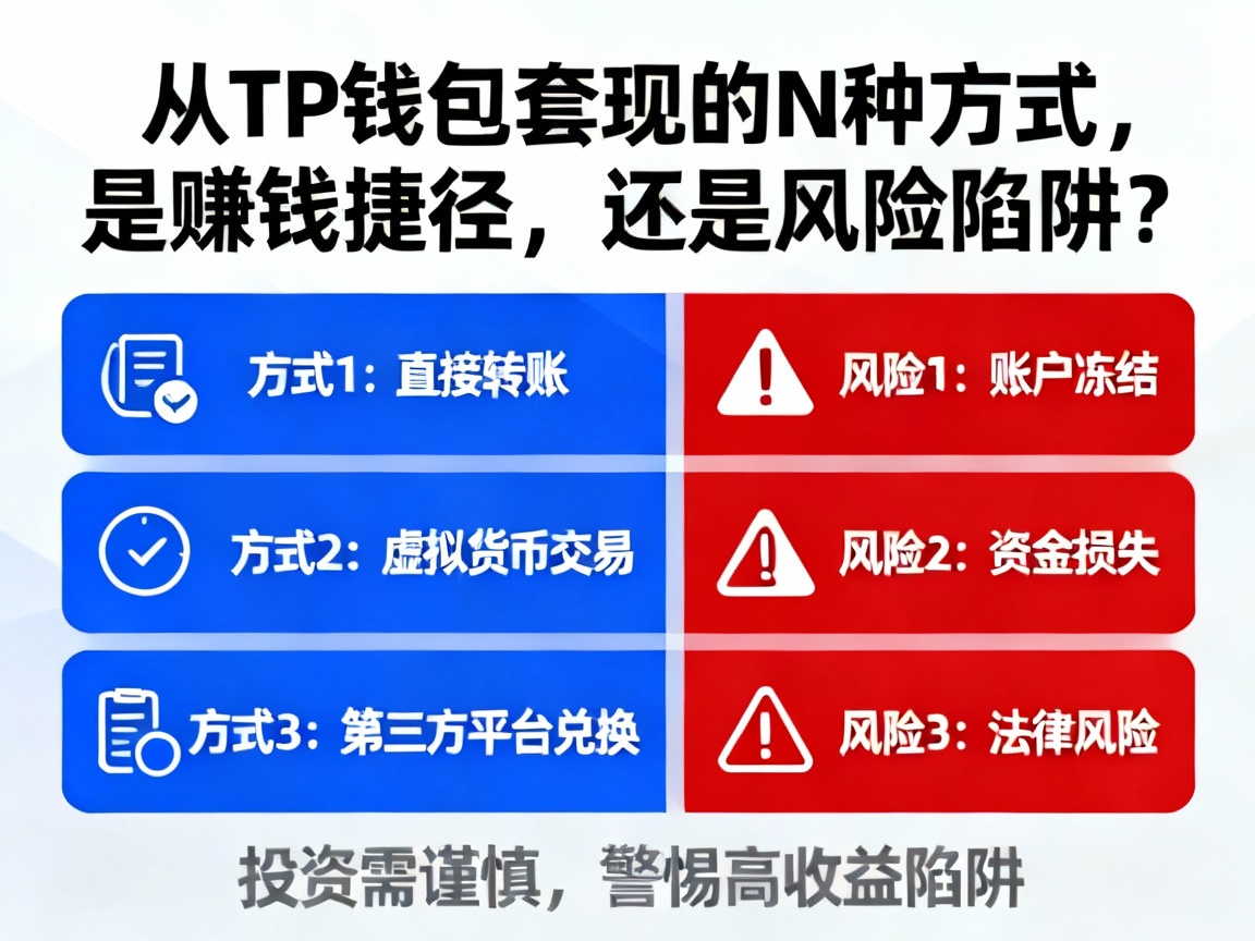 从TP钱包套现的N种方式，是赚钱捷径，还是风险陷阱？