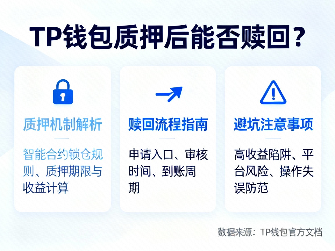 TP钱包质押后能否赎回？全面解析质押机制、赎回流程与避坑指南