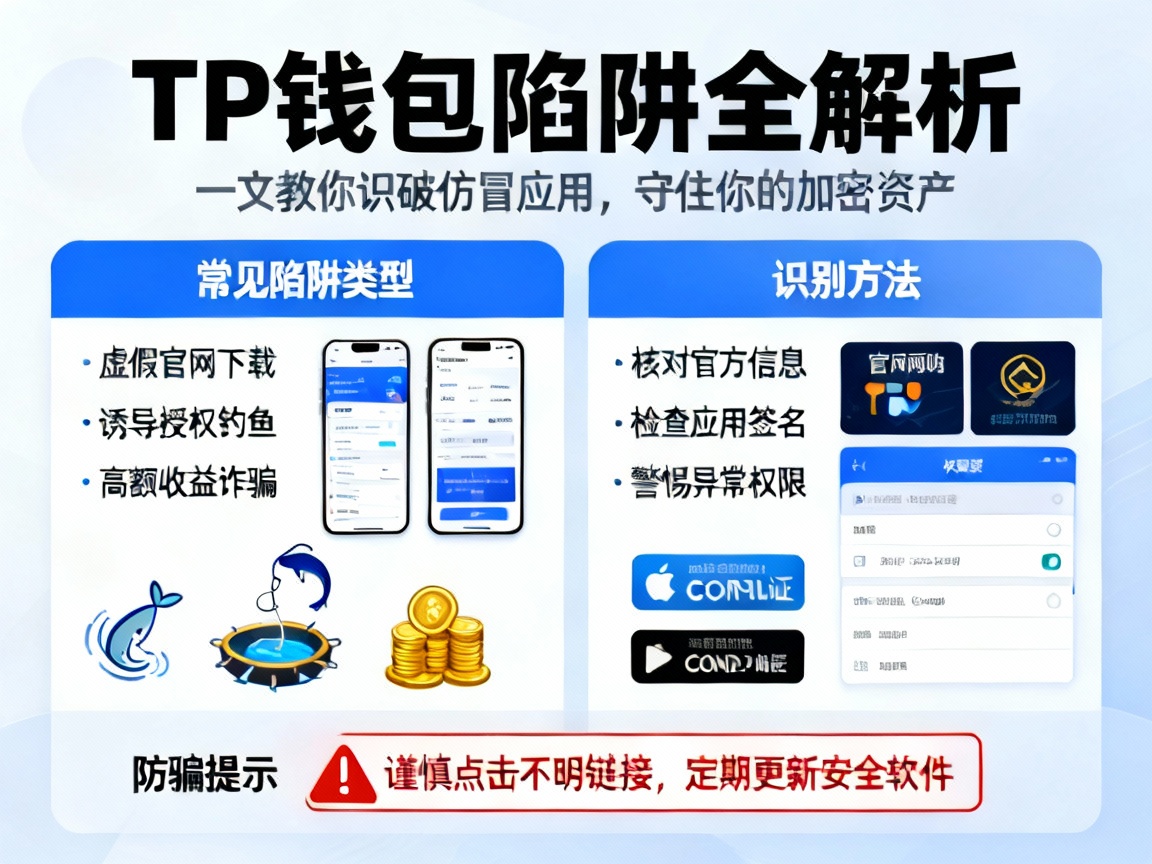 TP钱包陷阱全解析，一文教你识破仿冒应用，守住你的加密资产