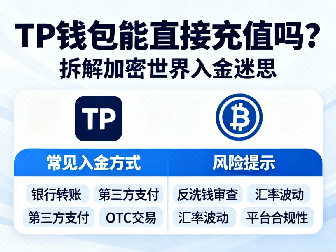 TP钱包能直接充值吗？拆解加密世界入金迷思