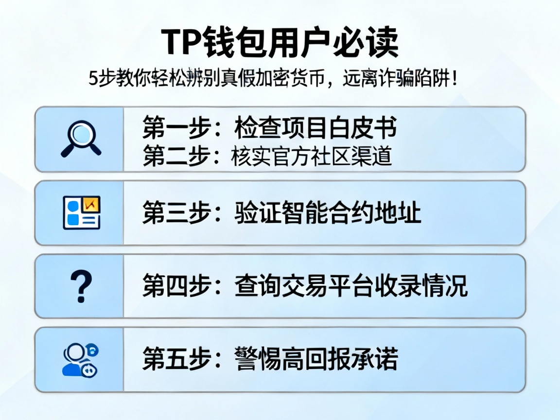 TP钱包用户必读，5步教你轻松辨别真假加密货币，远离诈骗陷阱！