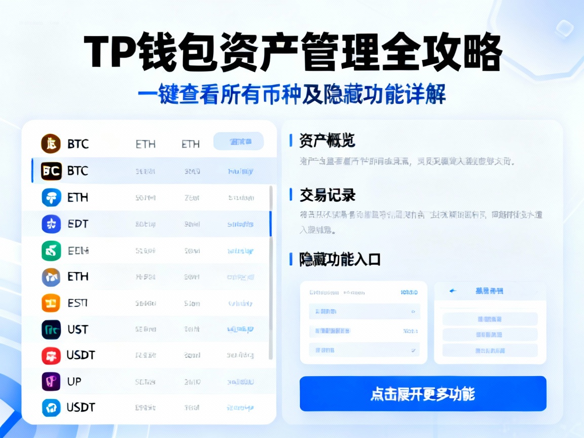 TP钱包资产管理全攻略，一键查看所有币种及隐藏功能详解