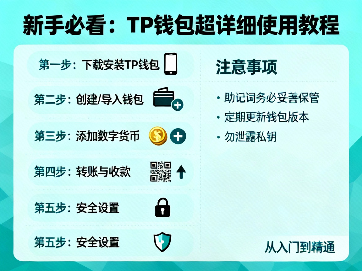 新手必看，TP钱包超详细使用教程，从入门到精通