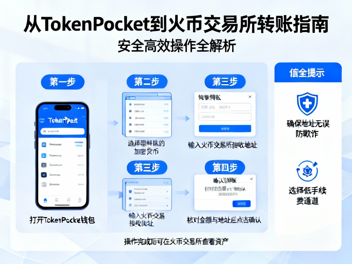 从TokenPocket到火币交易所，一步步转账指南，安全高效操作全解析