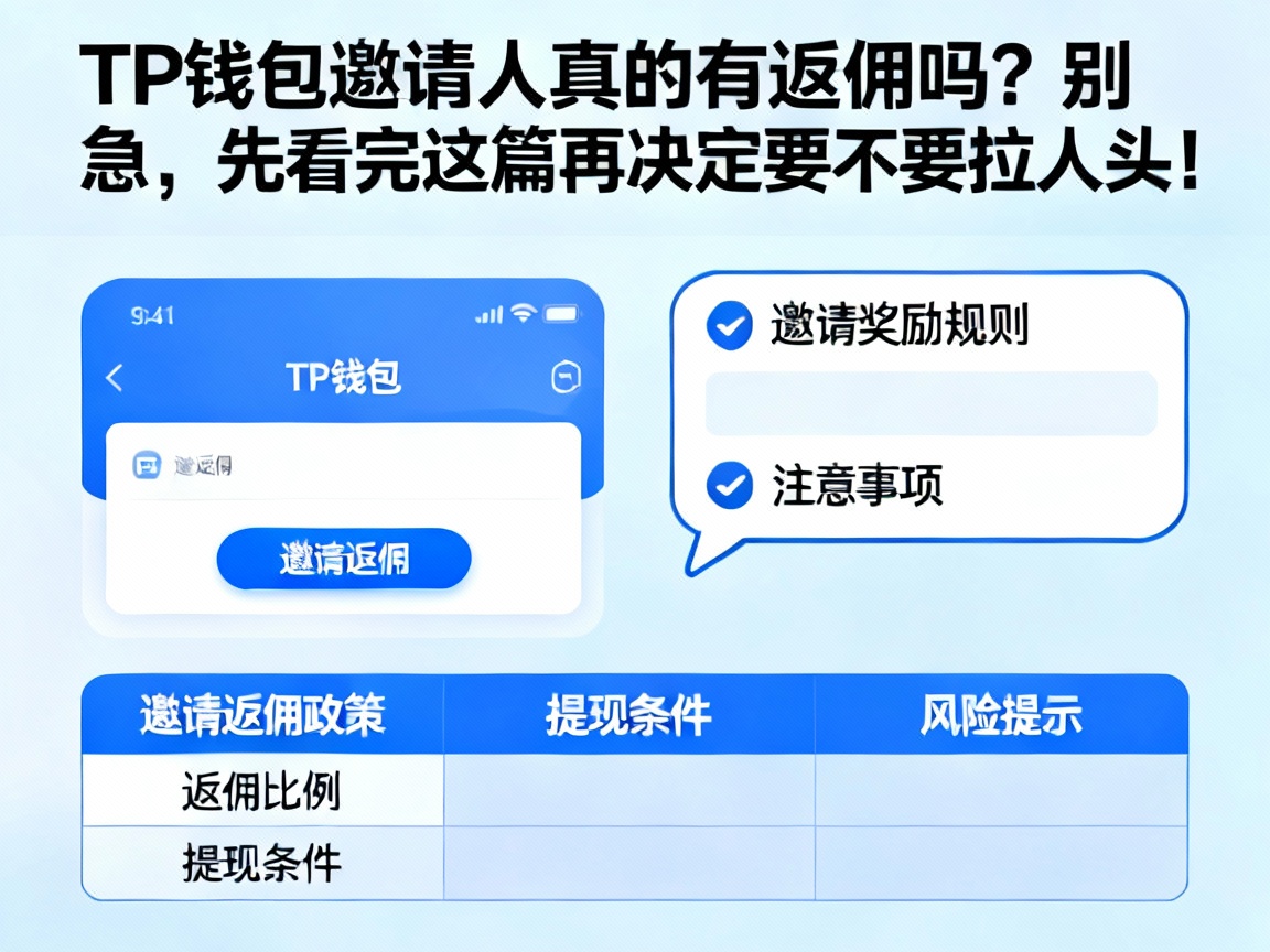 TP钱包邀请人真的有返佣吗？别急，先看完这篇再决定要不要拉人头！