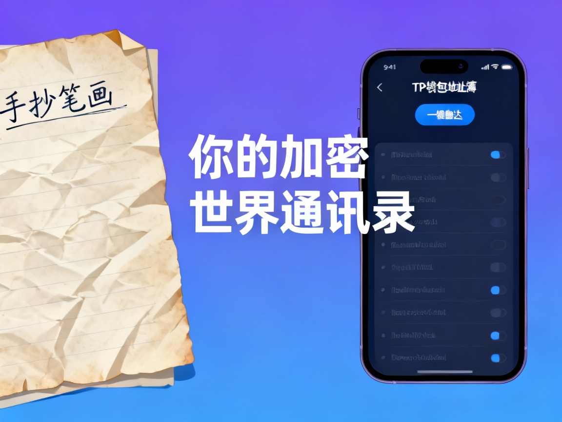 从手抄笔画到一键触达，TP钱包地址簿，你的加密世界通讯录