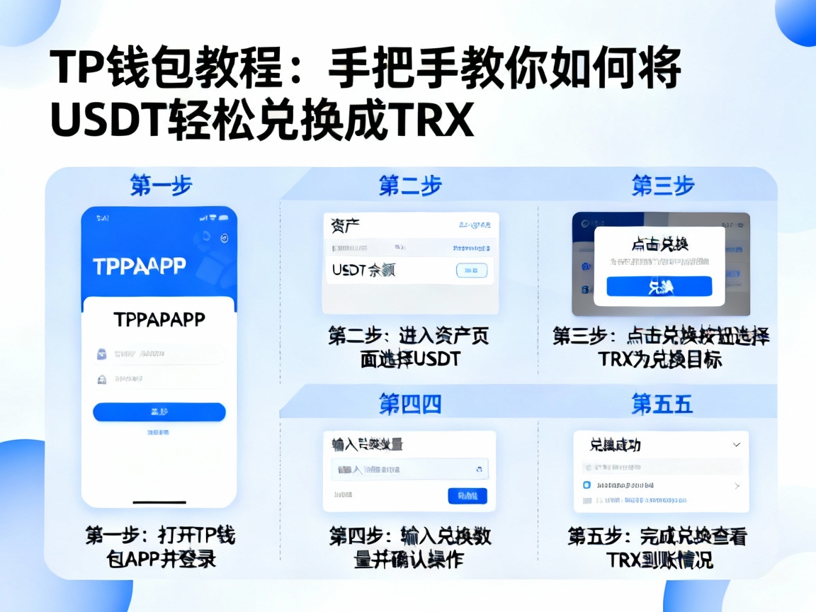 TP钱包教程，手把手教你如何将USDT轻松兑换成TRX