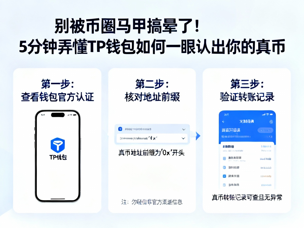 别被币圈马甲搞晕了！5分钟弄懂TP钱包如何一眼认出你的真币