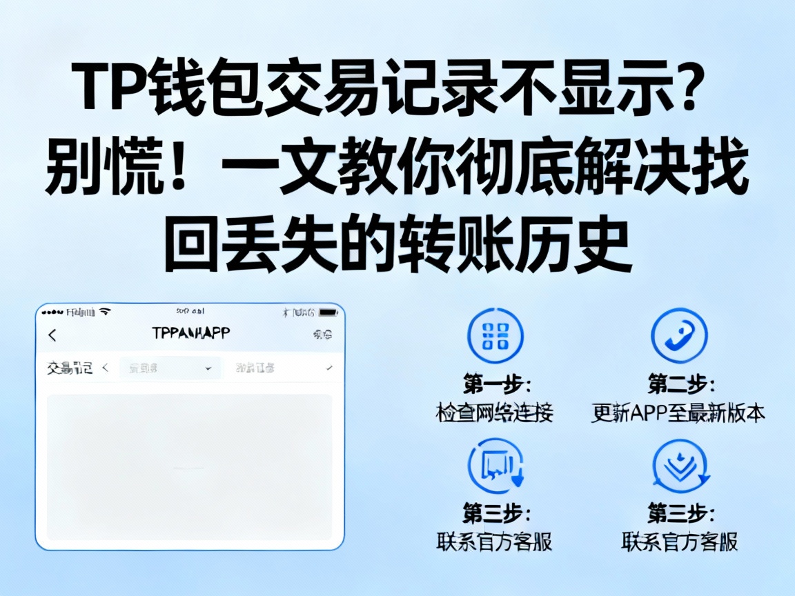 TP钱包交易记录不显示？别慌！一文教你彻底解决找回丢失的转账历史