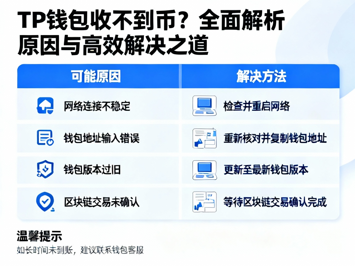 TP钱包收不到币？全面解析原因与高效解决之道