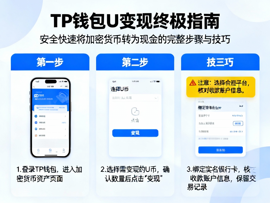 TP钱包U变现终极指南，安全快速将加密货币转为现金的完整步骤与技巧