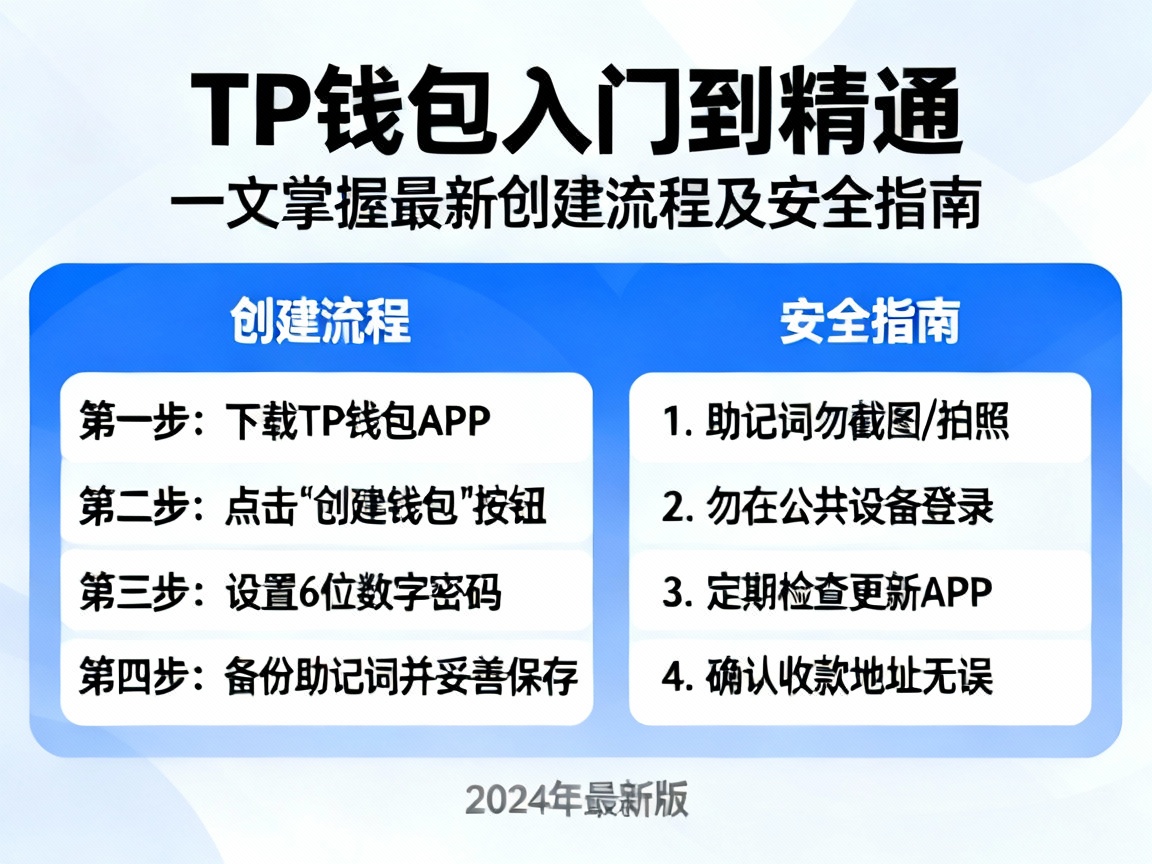 TP钱包入门到精通，一文掌握最新创建流程及安全指南