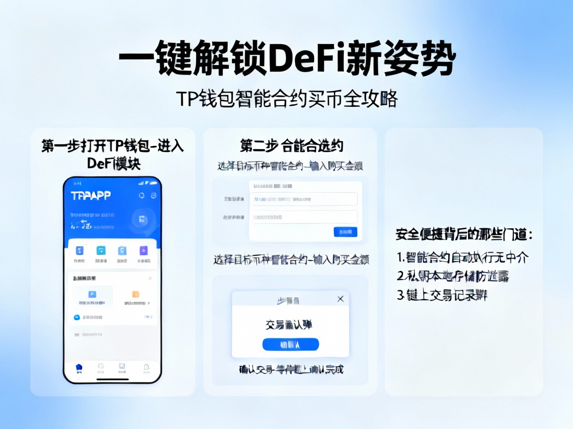 一键解锁DeFi新姿势，用TP钱包智能合约买币全攻略，安全便捷背后的那些门道