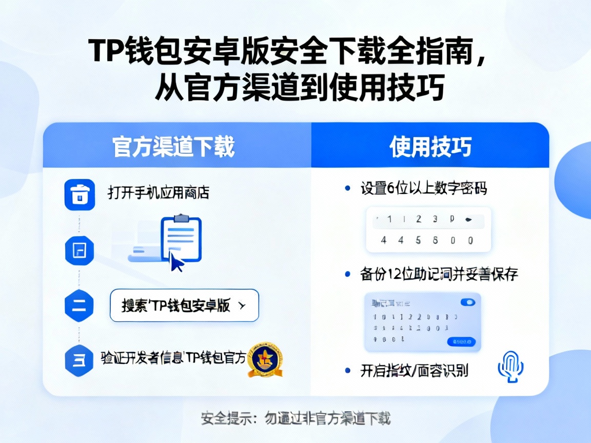 TP钱包安卓版安全下载全指南，从官方渠道到使用技巧