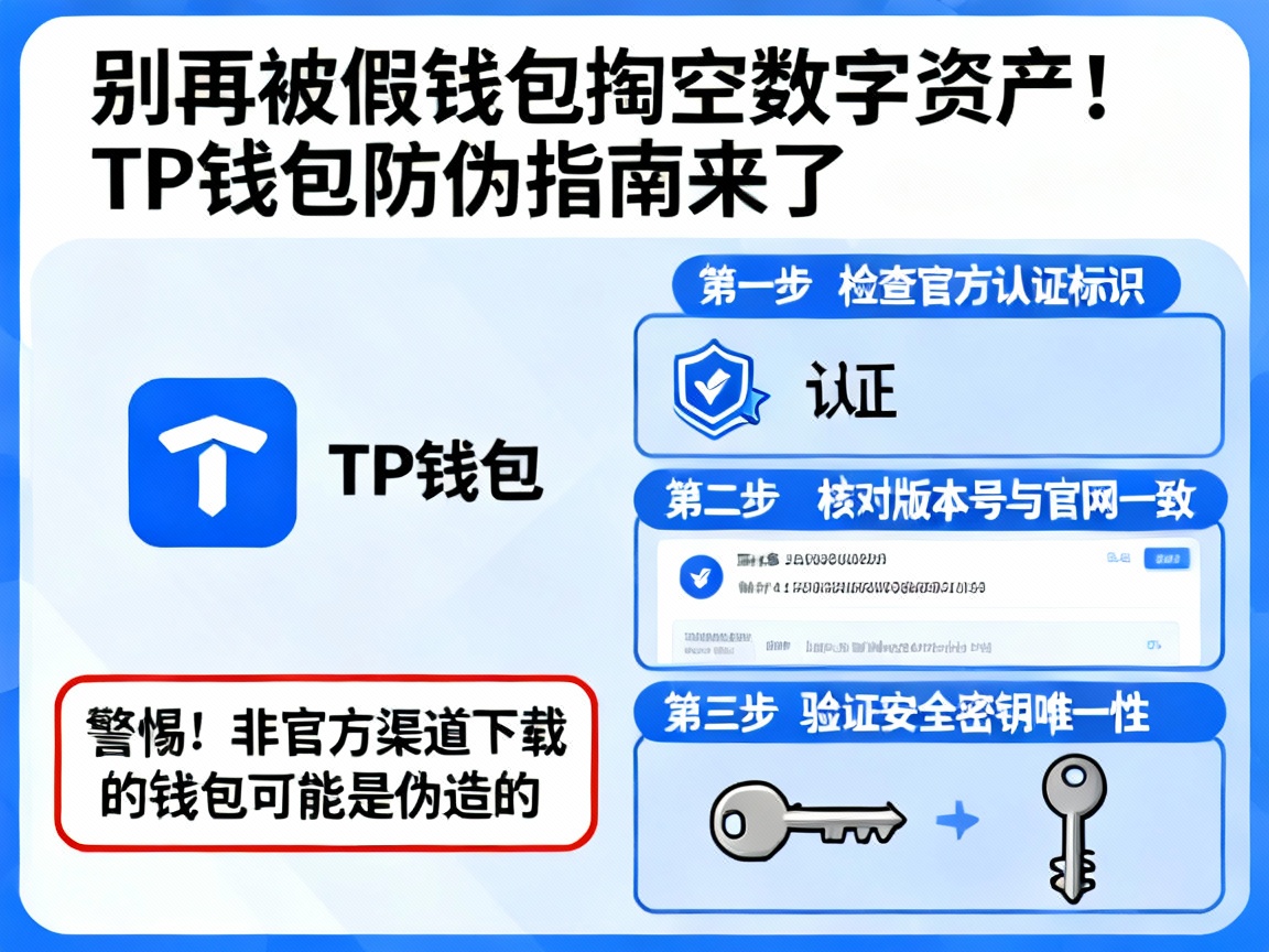 别再被假钱包掏空数字资产！TP钱包防伪指南来了