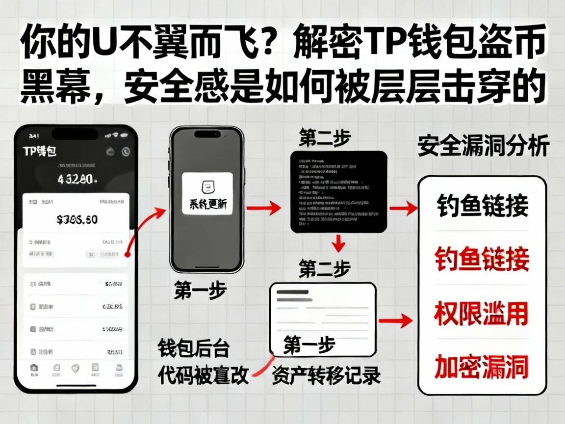 你的U不翼而飞？解密TP钱包盗币黑幕，安全感是如何被层层击穿的