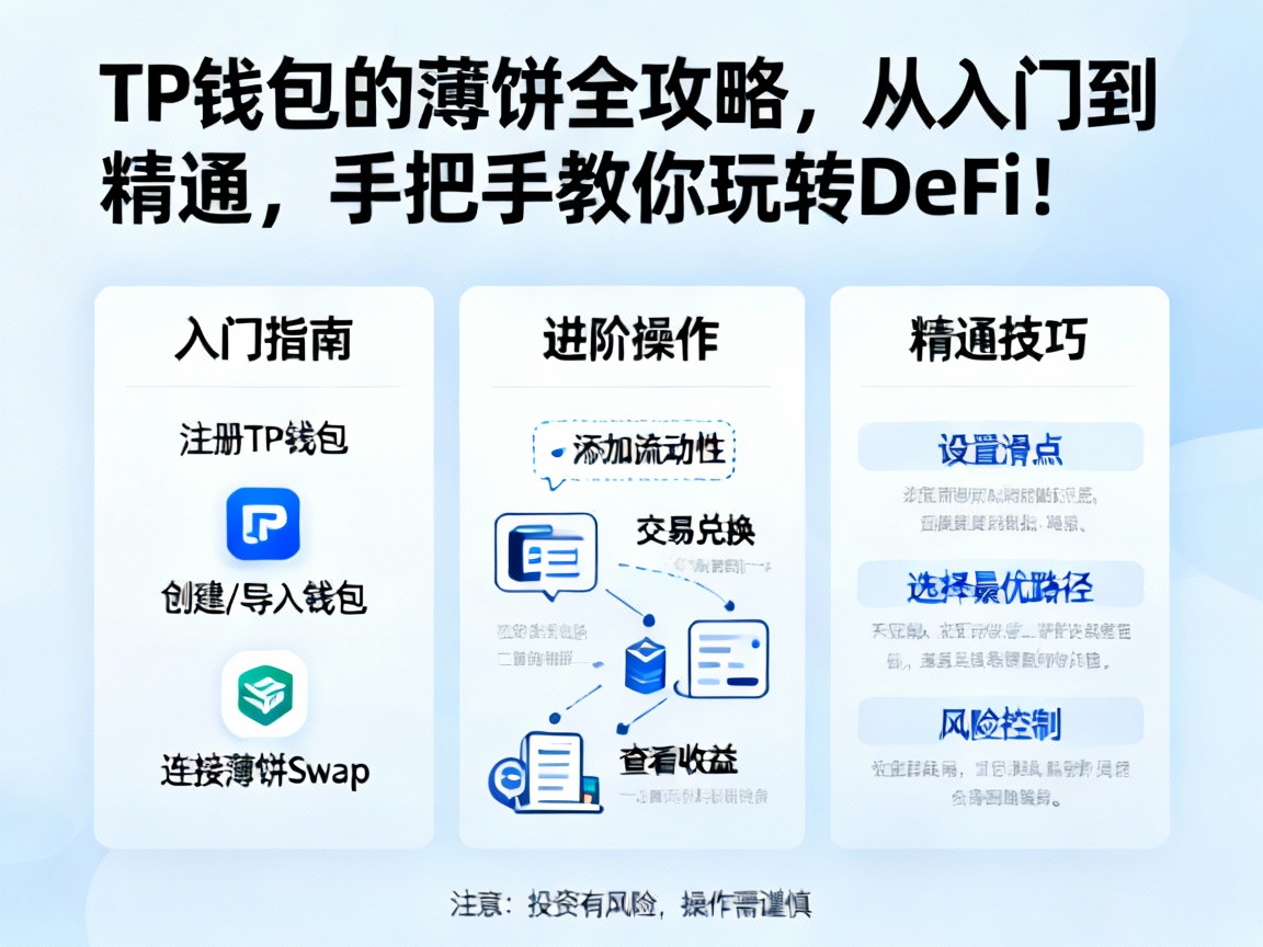 TP钱包的薄饼全攻略，从入门到精通，手把手教你玩转DeFi！