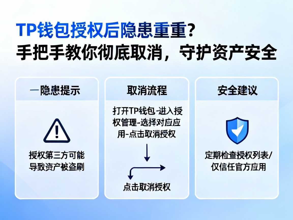 TP钱包授权后隐患重重？手把手教你彻底取消，守护资产安全