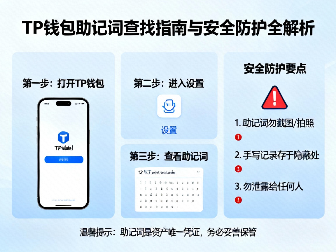 TP钱包助记词在哪里找到？完整查找指南与安全防护全解析