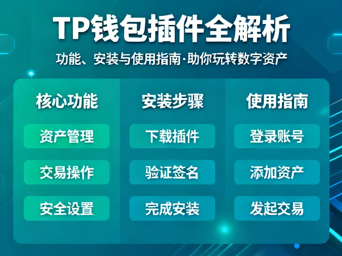 TP钱包插件全解析，功能、安装与使用指南，助你玩转数字资产