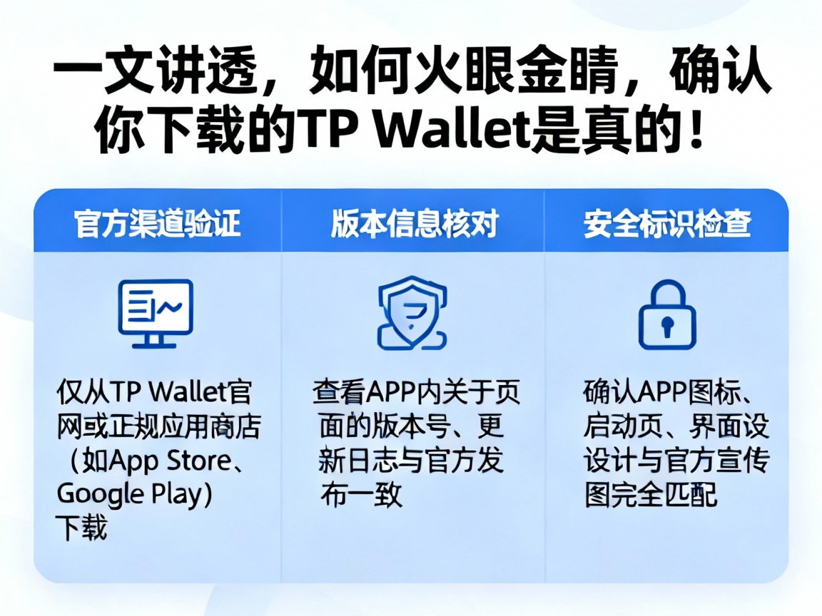 一文讲透，如何火眼金睛，确认你下载的TP Wallet是真的！