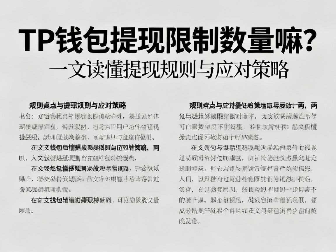 TP钱包提现限制数量嘛？一文读懂提现规则与应对策略