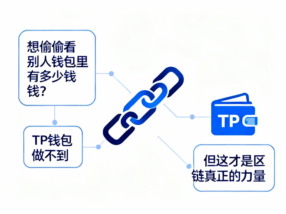 想偷偷看别人钱包里有多少钱？TP钱包做不到，但这才是区块链真正的力量