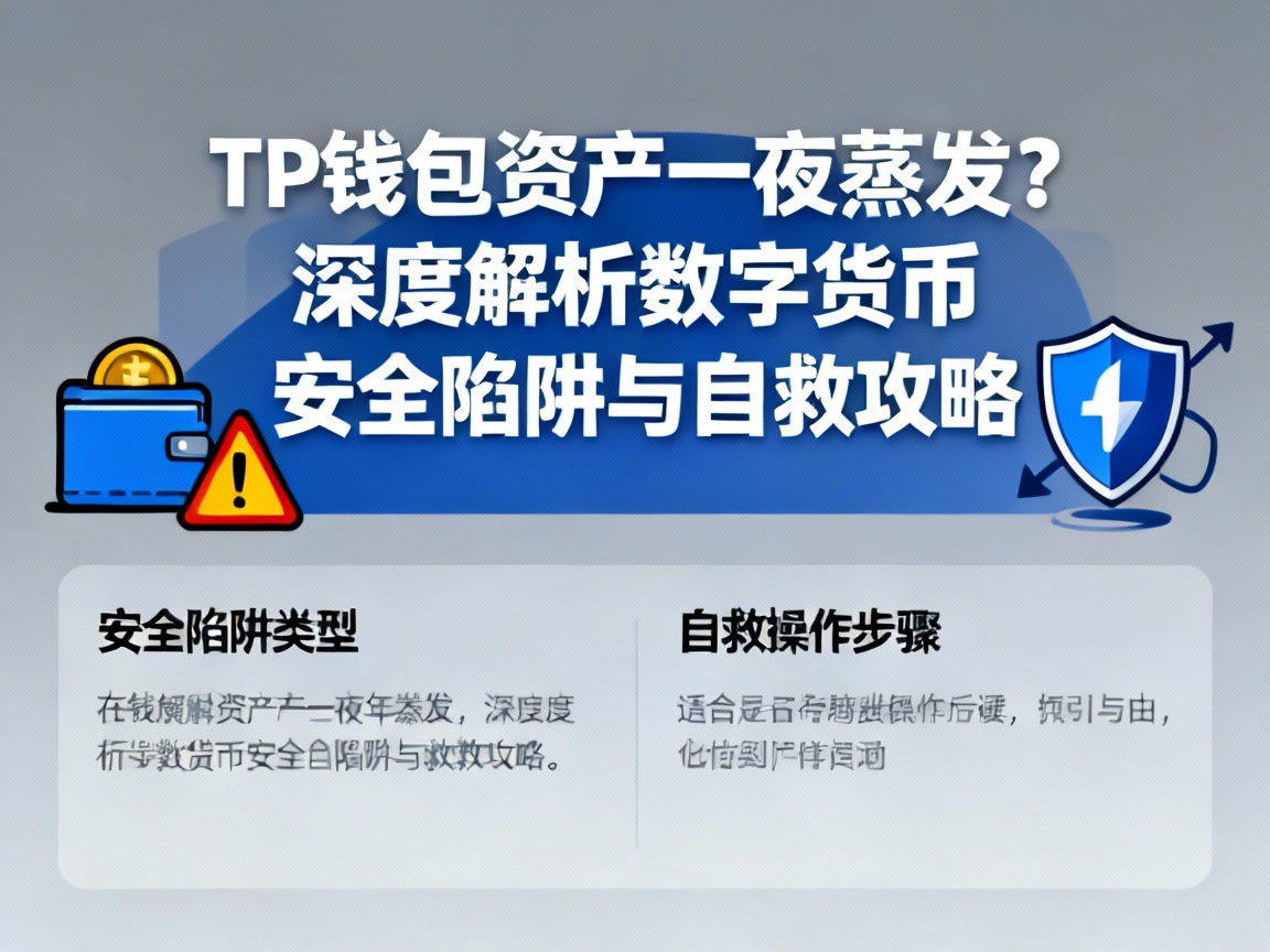 TP钱包资产一夜蒸发？深度解析数字货币安全陷阱与自救攻略