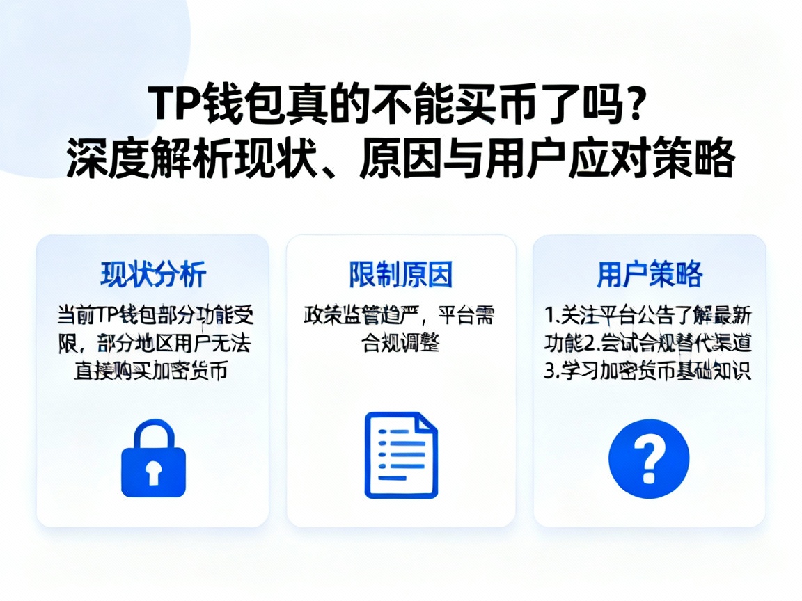 TP钱包真的不能买币了吗？深度解析现状、原因与用户应对策略