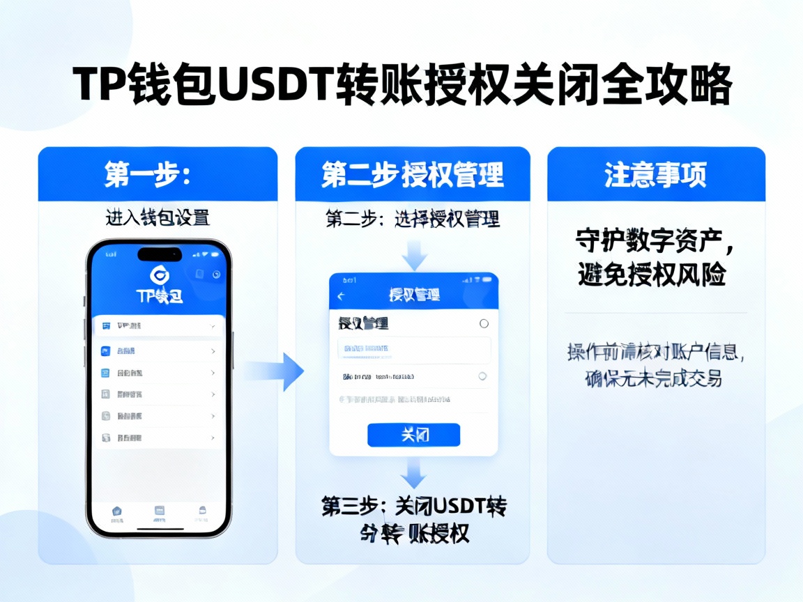 TP钱包USDT转账授权关闭全攻略，守护数字资产，避免授权风险
