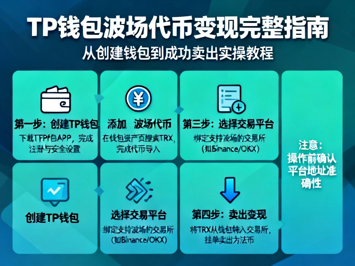 TP钱包波场代币变现完整指南，从创建钱包到成功卖出的实操教程