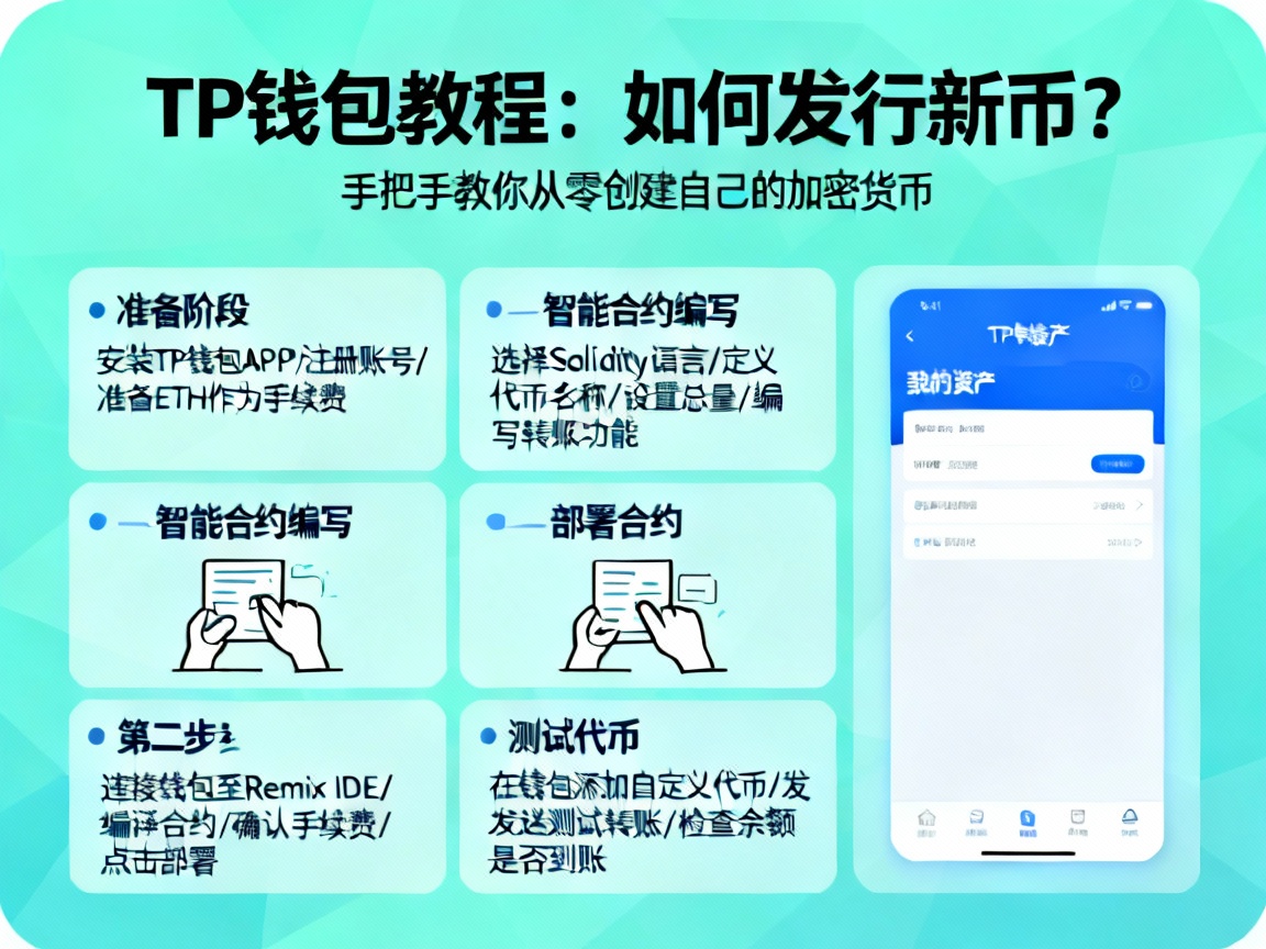 TP钱包教程如何发行新币？手把手教你从零创建自己的加密货币